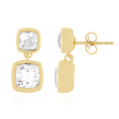 Orecchini in argento con Quarzo Bianco