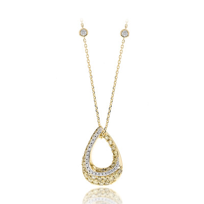 Collana in oro con Diamante Fancy SI1 (CIRARI)