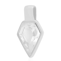 Ciondolo in argento con Quarzo Bianco