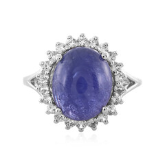 Anello in argento con Tanzanite