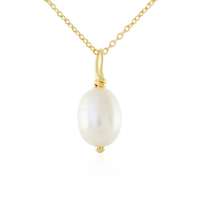 Collana in argento con Perla di Acqua Dolce
