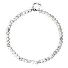 Collana in argento con Howlite