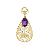 Ciondolo in oro con Ametista (Ornaments by de Melo)