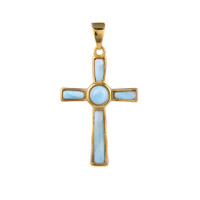 Ciondolo in argento con Larimar