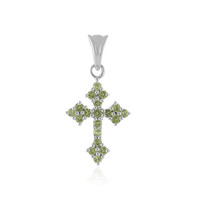 Ciondolo in argento con Peridoto Arizona