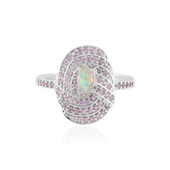 Anello in argento con Opale di Welo