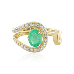 Anello in oro con Smeraldo Russo (de Melo)