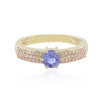 Anello in oro con Tanzanite