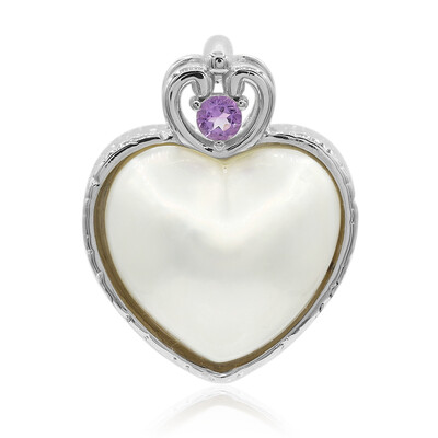 Ciondolo in argento con Perla Mabe (TPC)