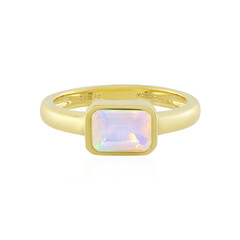 Anello in argento con Opale di Welo