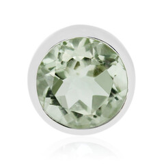 Ciondolo in argento con Ametista Verde