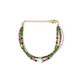 Bracciale in argento con Aragonite Blu (Riya)