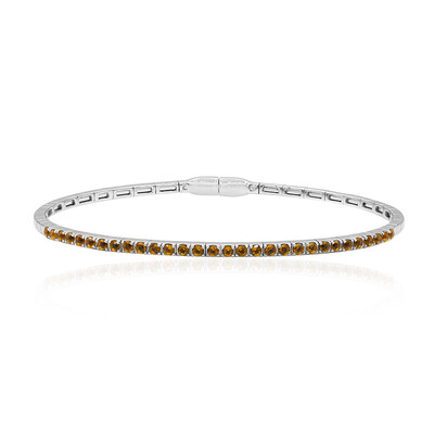 Bracciale in argento con Citrino