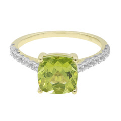 Anello in oro con Peridoto