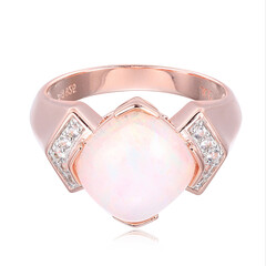 Anello in argento con Opale Australiano