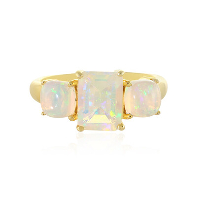 Anello in argento con Opale di Welo