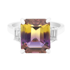 Anello in argento con Ametrina