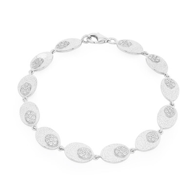 Bracciale in argento con Zircone