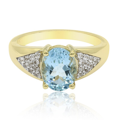 Anello in oro con Acquamarina Medina