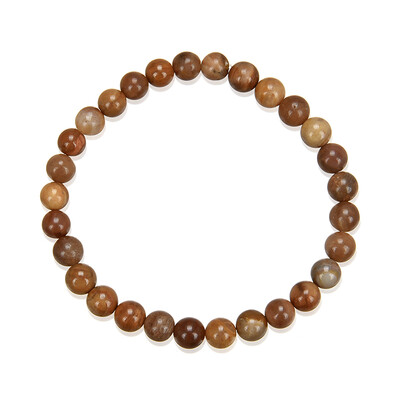 Bracciale con Legno Fossile