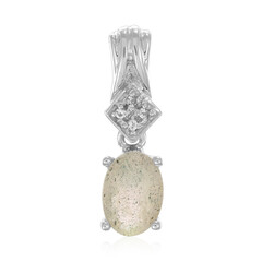 Ciondolo in argento con Labradorite