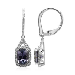 Orecchini in oro con Tanzanite (non riscaldata) (CIRARI)