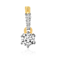 Ciondolo in oro con Diamante IF (D)