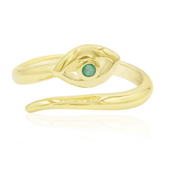 Anello in argento con Smeraldo Zambia