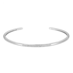 Bracciale in argento con Zircone (Adela Silber)