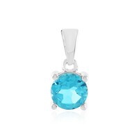 Ciondolo in argento con Topazio Paraiba