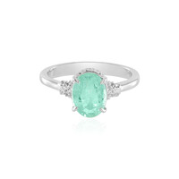 Anello in argento con Smeraldo Colombiano