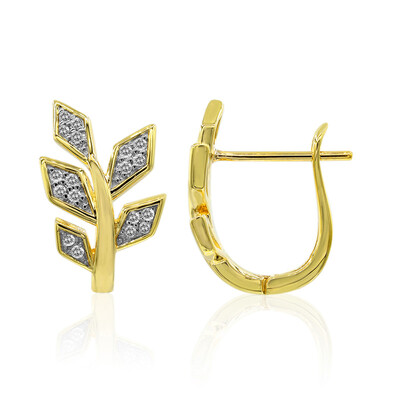 Orecchini in oro con Diamante SI1 (G) (Annette)