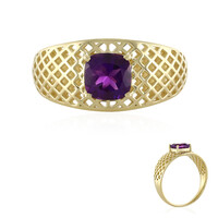 Anello in oro con Ametista (Ornaments by de Melo)