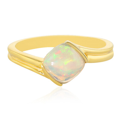Anello in argento con Opale di Welo