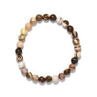 Bracciale con Diaspro Zebrato Rosso