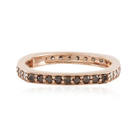 Anello in oro con Diamante Champagne I2 (KM by Juwelo)