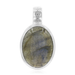 Ciondolo in argento con Labradorite