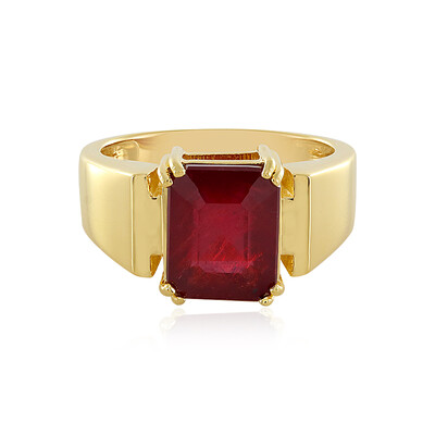 Anello in argento con Rubino del Madagascar