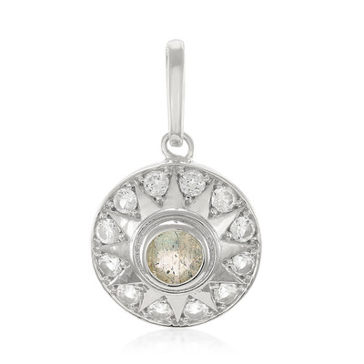 Ciondolo in argento con Spectrolite