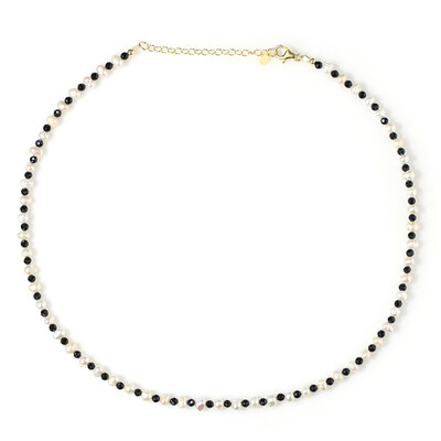 Collana in argento con Spinello Nero (Riya)