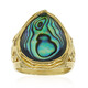 Anello in argento con Conchiglia Abalone (Art of Nature)