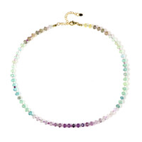 Collana in argento con Fluorite Argentina