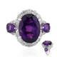 Anello in argento con Ametista del Marocco