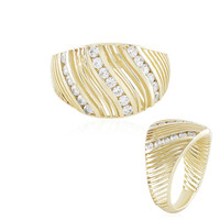 Anello in oro con Zircone (Ornaments by de Melo)