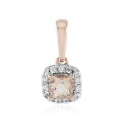 Ciondolo in oro con Morganite