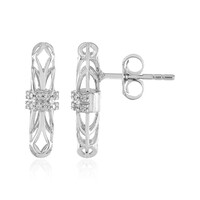 Orecchini in oro con Zircone (Ornaments by de Melo)