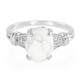 Anello in argento con Howlite