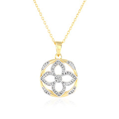 Collana in argento con Diamante Cioccolato I3