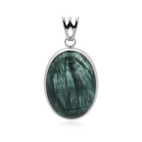 Ciondolo in argento con Serafinite