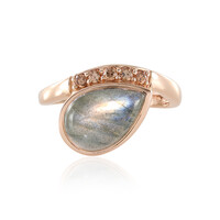 Anello in argento con Labradorite Ramata Maniry (KM by Juwelo)
